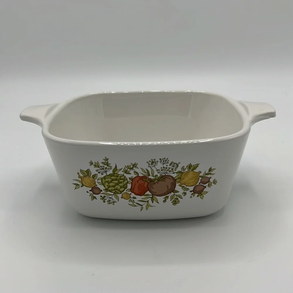 CORNINGWARE 2 3/4 CUP SMALL DISH VINTAGE LE PERSIL